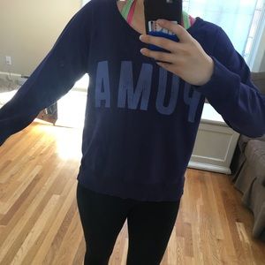 EVERYTHING MUST GO - Purple PUMA sweatshirt